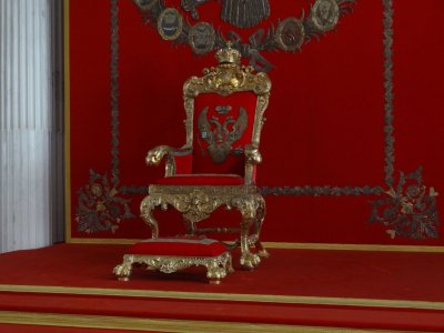 Тронный зал Эрмитаж трон