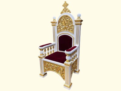 Кресло в виде трона