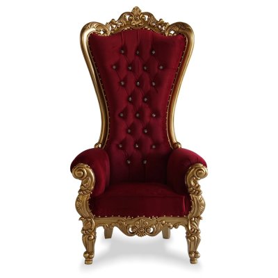 Королевские кресла с высокой спинкой