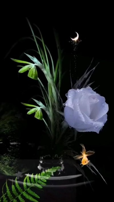 Необычные анимации цветов