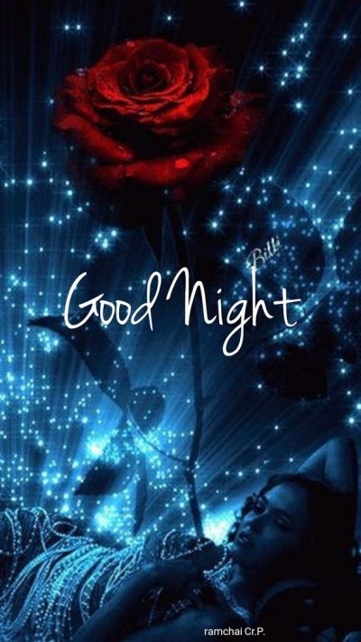 Цветы мерцающие в ночи