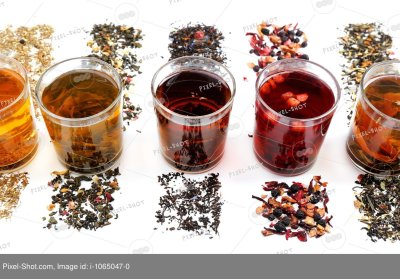 Ассортимент чайных напитков