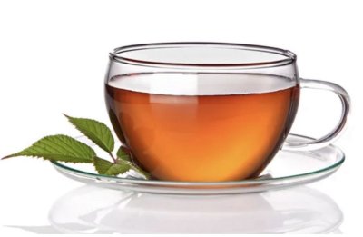 Чай черный в кружке