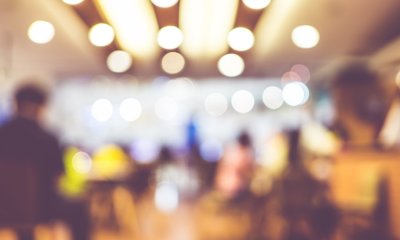 Фон ресторан размытый