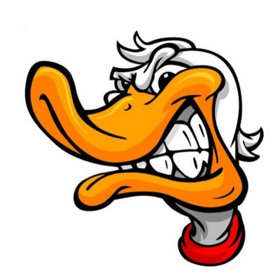 Гусь мультяшная