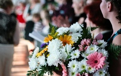 Цветы на выпускной