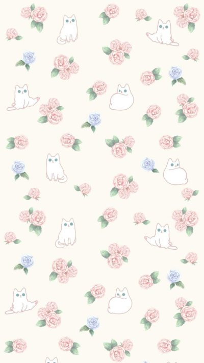 Милый фон с цветочками