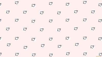 Фон с маленькими сердечками