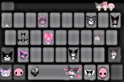 Обои для клавиатуры на телефон Куроми