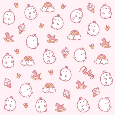 Милый фон горизонтальный