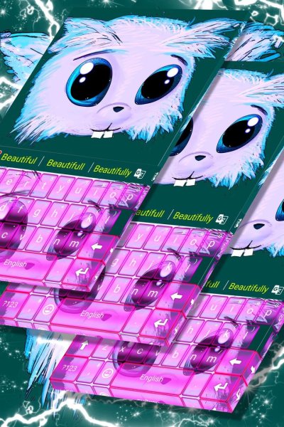 Милая тема для клавиатуры