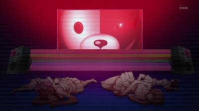 Фон Данганронпы без персонажей