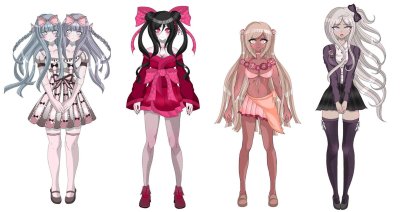 Персонажи Геншин Импакт в полный рост