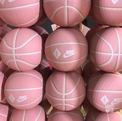 Баскетбольный мяч найк розовый