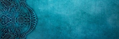 Голубой фон с узорами