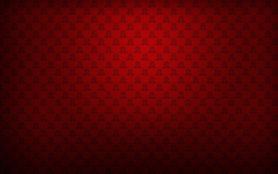 Красный фон с узорами