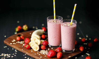 Фон молочный коктейль