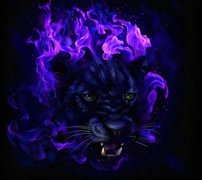 Пантера красивый арт