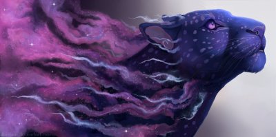 Фиолетовые животные