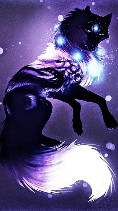 Аниме Фамильяр волк