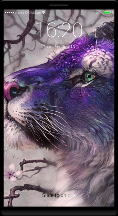 Мистический тигр арт