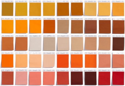 Терракотовый палитра пантон