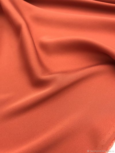 Терракотовый шелк