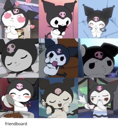 Kitty Kuromi Эстетика