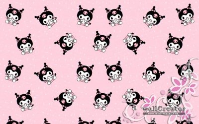 Kuromi Sanrio фон