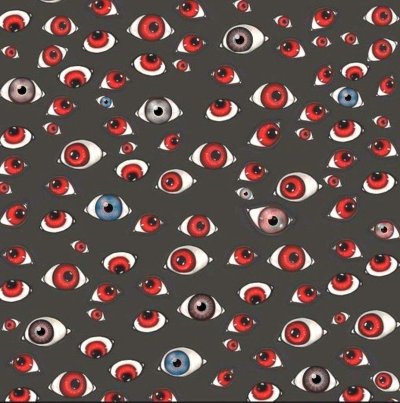 Фон с множеством глаз