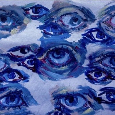 Картина много глаз