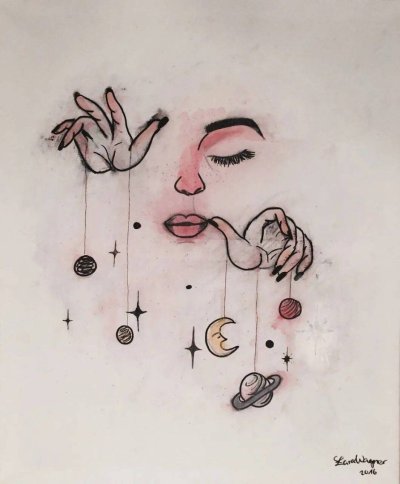Эстетичные красивые рисунки