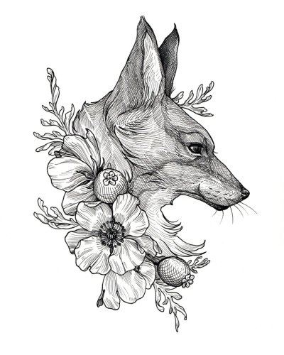 Алиса тату эскиз