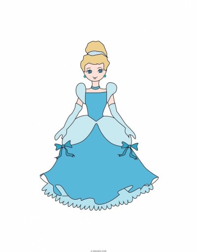Рисунки Золушки