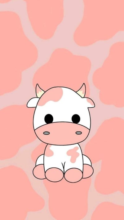 Милая корова рисунок