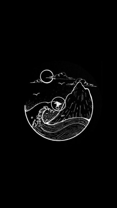 Изображение на чёрном фоне