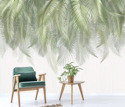 Фреска Аффреско пальмы