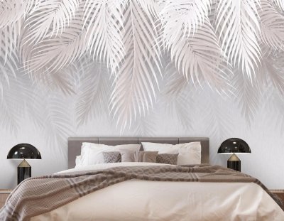 Листья пальмы Аффреско