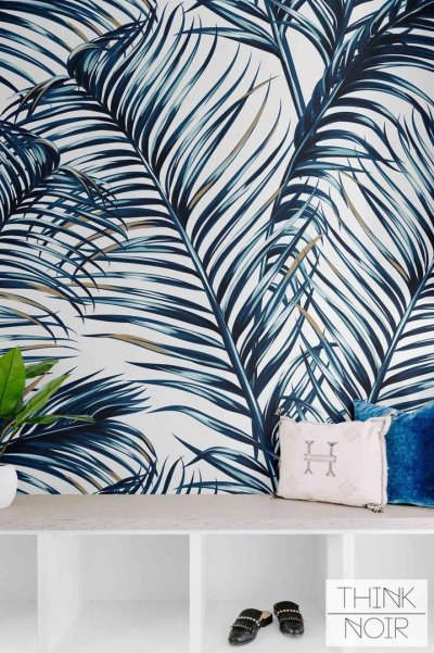 Листья пальмы фон