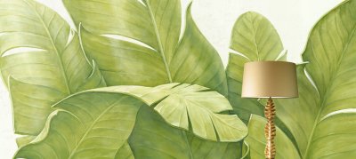 Аффреско банановые листья