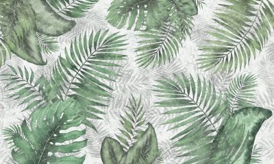 Тропические листья