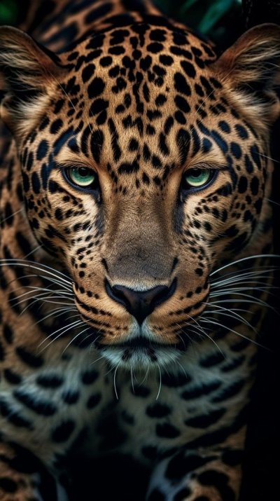 Леопард заставка на айфон