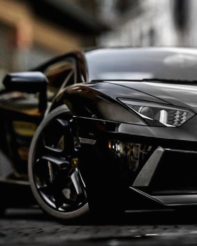 Lamborghini Aventador Black