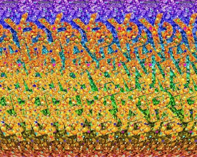 Стереограмма Будда