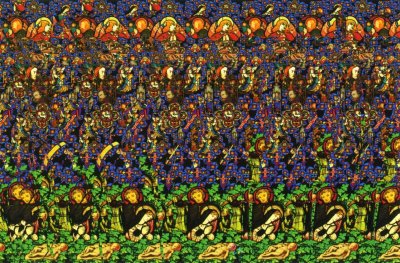 Стереокартинки Иисус Христос