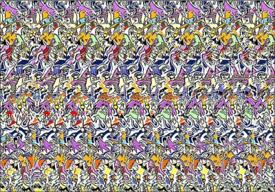 Магия третьего глаза трехмерные стереокартинки Тома Баччи