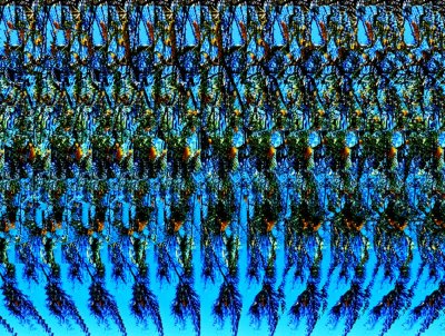 Стереокартинка Будда