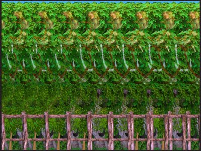 Стереокартинка Будда