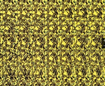 Стереокартинка Будда